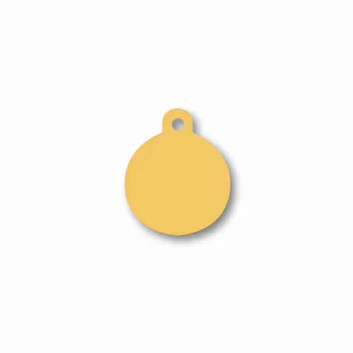 Identification plate Imarc Circle Yellow - Домашни Животни<<<Дом Градина<<<BigBuy&&&Пътуване и разходки<<<Домашни