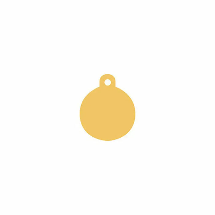 Identification plate Imarc Circle Yellow - Домашни Животни<<<Дом Градина<<<BigBuy&&&Пътуване и разходки<<<Домашни