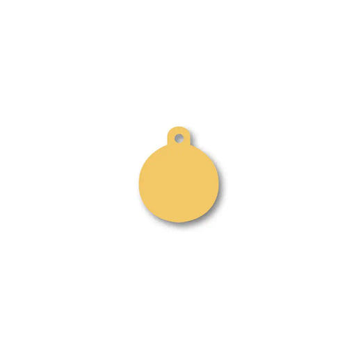 Identification plate Imarc Circle Yellow - Домашни Животни<<<Дом Градина<<<BigBuy&&&Пътуване и разходки<<<Домашни