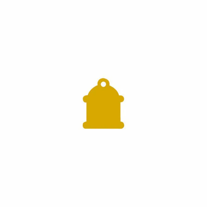 Identification plate Imarc Classic Yellow Golden - Домашни Животни<<<Дом Градина<<<BigBuy&&&Пътуване и