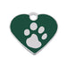 Identification plate Imarc Heart Green Silver - Домашни Животни<<<Дом Градина<<<BigBuy&&&Пътуване и разходки<<<Домашни