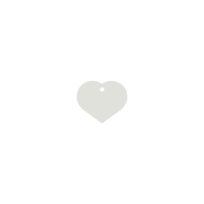 Identification plate Imarc Heart White - Домашни Животни<<<Дом Градина<<<BigBuy&&&Пътуване и разходки<<<Домашни