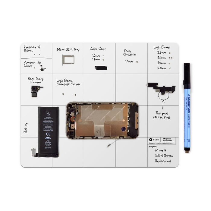 Magnetic mat iFixit Magnetic Project Mat 20 x 25 cm