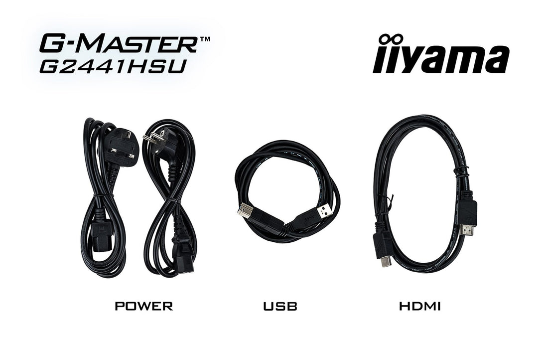 iiyama G2441HSU-B1 computer monitor 60.5 cm (23.8") 1920 x 1080 pixels