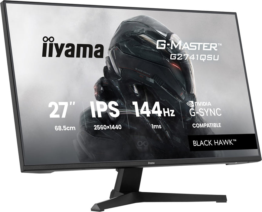 iiyama G-MASTER G2741QSU-B1 computer monitor 68.6 cm (27") 2560 x 1440 pixels Black