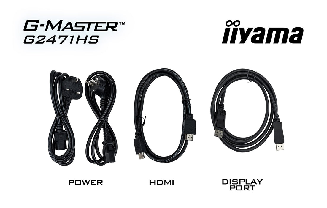 iiyama G-MASTER G2471HS-B1 computer monitor 60.5 cm (23.8") 1920 x 1080 pixels Full HD Black