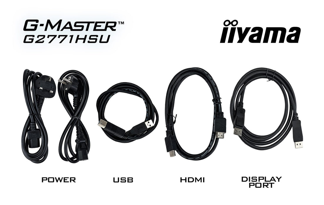 iiyama G-MASTER G2771HSU-B1 computer monitor 68.6 cm (27") 1920 x 1080 pixels Full HD Black