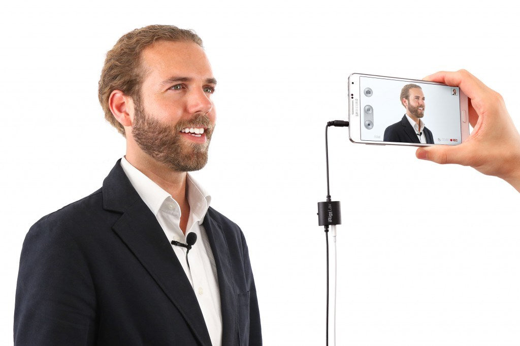 IK Multimedia iRig Mic Lav Black Clip-on microphone