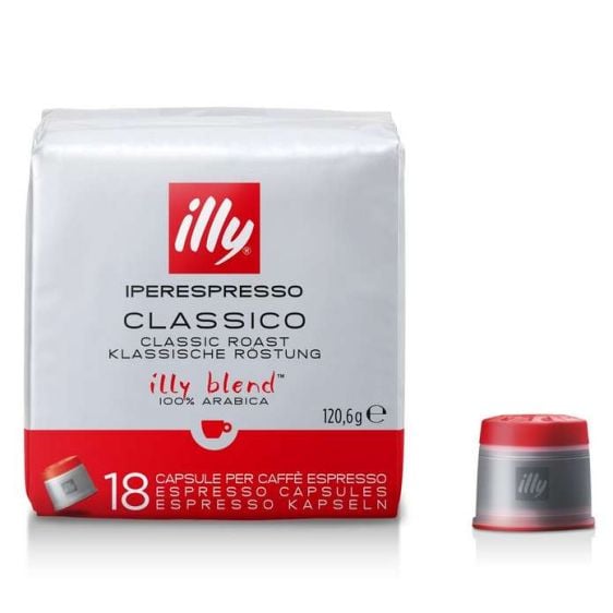 Coffee capsules ILLY iperEspresso Classico Cube - 18 pieces