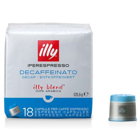 Coffee capsules ILLY iperEspresso Decaffeinated Classico Medium Roast – 18 pieces