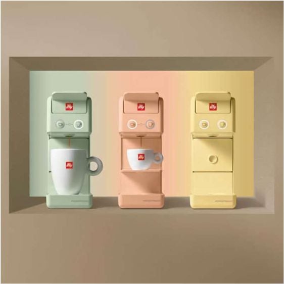 Coffee machine Illy Iper Espresso Y3.3 Pastel orange