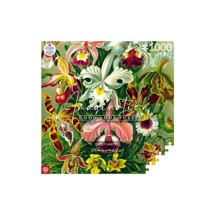 Imagination Puzzle: Ernst Haeckel Orchid 1000 elements - TraditionalPUZ-TRA<<<(Games and Toys) PuzzlesPUZ<<<ActionPL