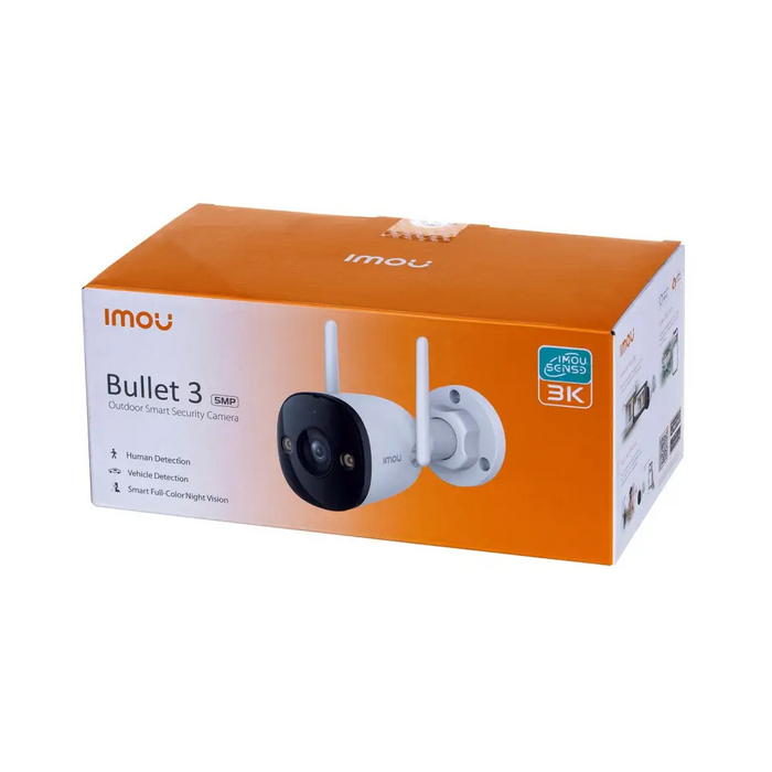 Imou Bullet 3 3K IP security camera Outdoor 2880 x 1620 pixels Ceiling/wall - Video camerasCIP-KAM<<<IP