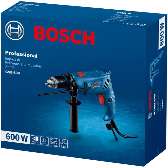 IMPACT DRILL BOSCH PROFESSIONAL GSB 600 - Бормашини<<<Пробивни машини<<<Инструменти и