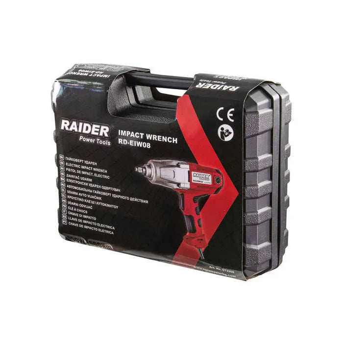 IMPACT WRENCH RAIDER RD-EIW08 SUITCASE - Електрически винтоверти и гайковерти<<<Винтоверт<<<Инструменти и