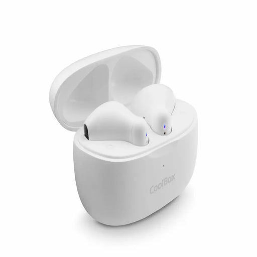 In-ear Bluetooth Headphones CoolBox COO-AUB-TWS01 White - Електроника Звук<<<Компютри| Електроника<<<BigBuy&&&Безжични