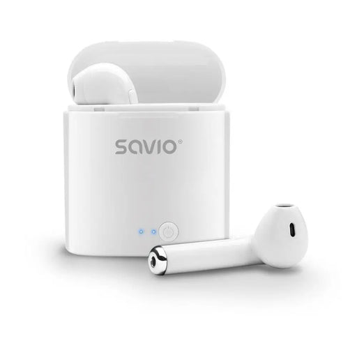 In-ear Bluetooth Headphones Savio TWS-01 White - Bluetooth headsetsAKG-SBL<<<GSM