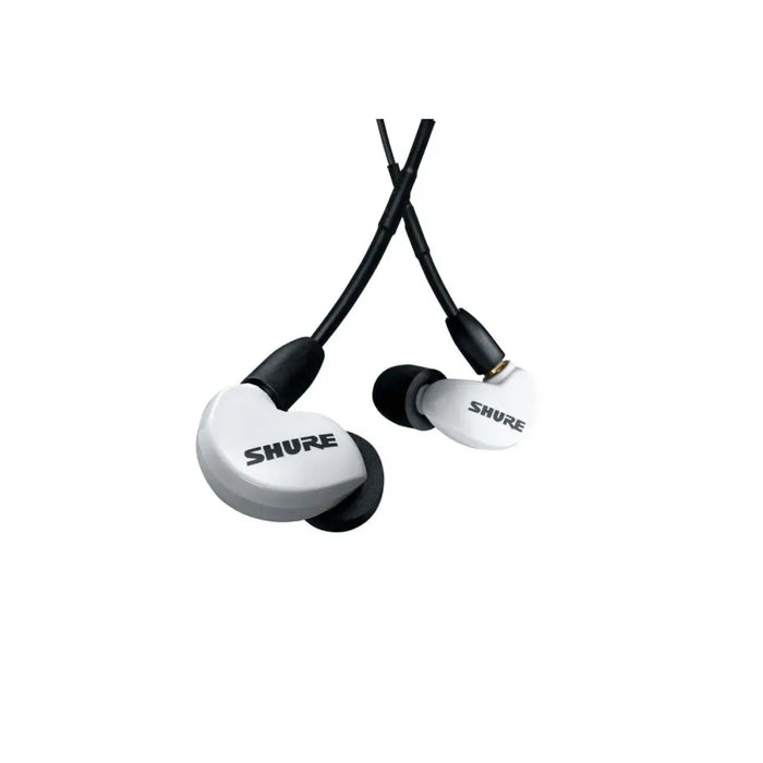 In ear headphones Shure 010-21-134 White Black - Микрофони и слушалки<<<Електроника Периферни и резервни