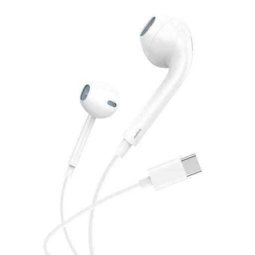 In-ear headphones wired Foneng T15 USB-C 1.2m (white) - Wired<<<Headphones<<<Audio<<<InnproXML