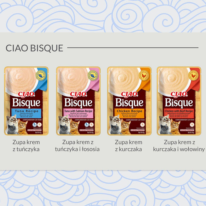 INABA Ciao Bisque Chicken Chicken Soup - Treat for Cats - 40g