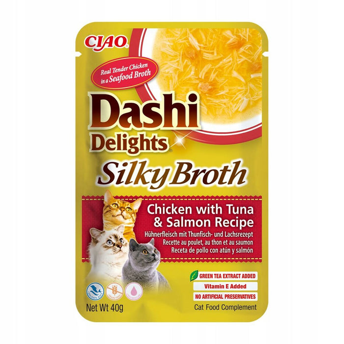 Snack for Cats Inaba Dashi Delights Silky Broth Chicken 40 g
