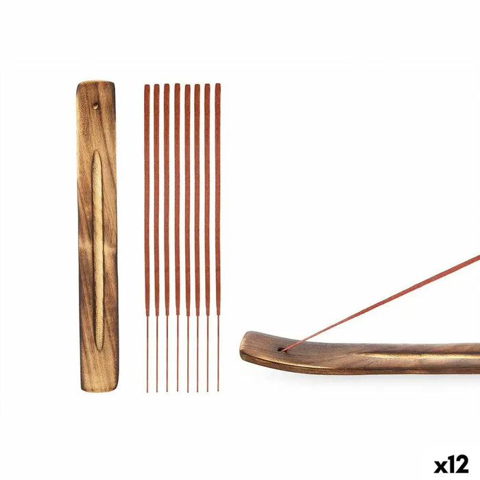 Incense set Acorde Orange (12 Units) - Почистване Прахосмукачки И Гладене<<<Дом Градина<<<BigBuy&&&Ароматизатори за