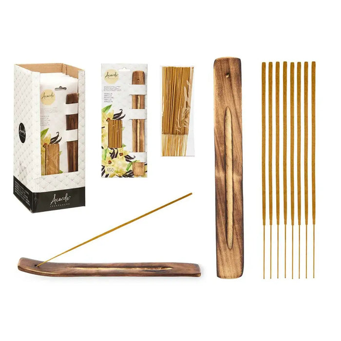 Incense set Acorde Vanilla (12 Units) - Почистване Прахосмукачки И Гладене<<<Дом Градина<<<BigBuy&&&Ароматизатори за
