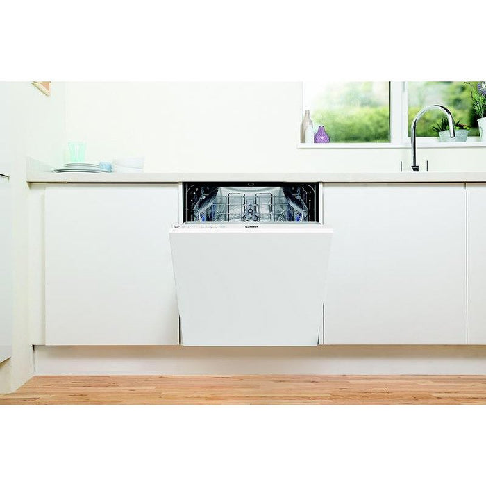 Built-in dishwasher Indesit D2I HL326, 14 place settings, 600 W, mm, E