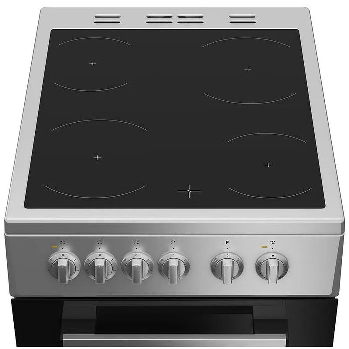 Indesit I5V5KMS ceramic hob cooker