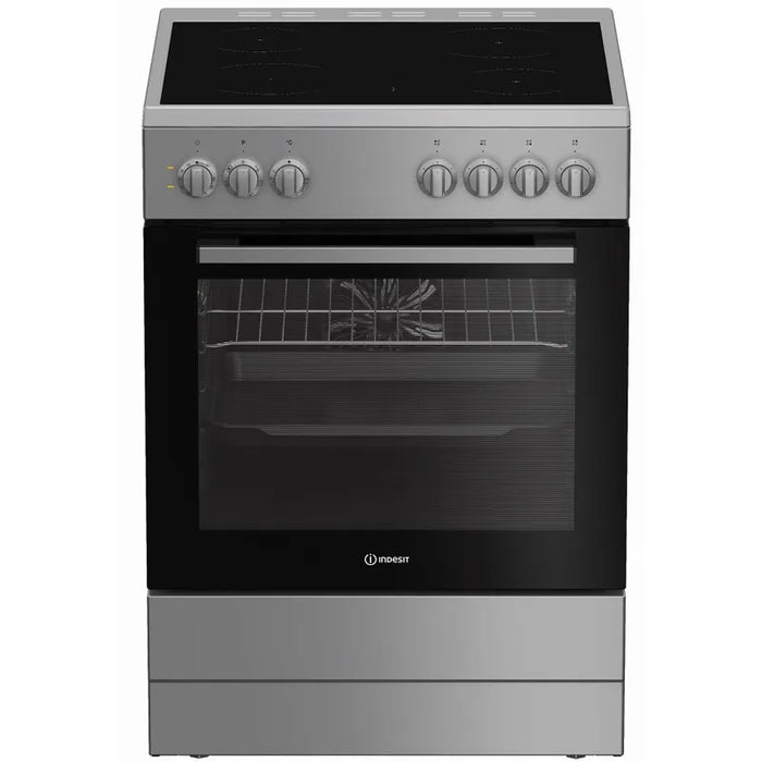 Indesit I6V5PMS ceramic hob cooker