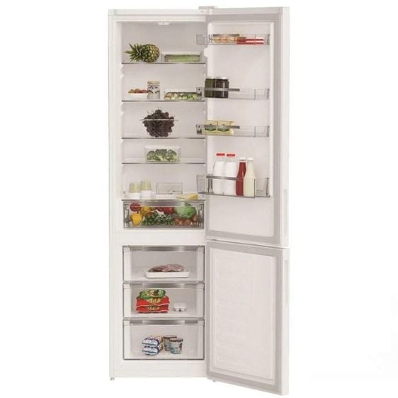 Refrigerator with freezer INDESIT INKS 1401 W4E, 386 l, 203 cm