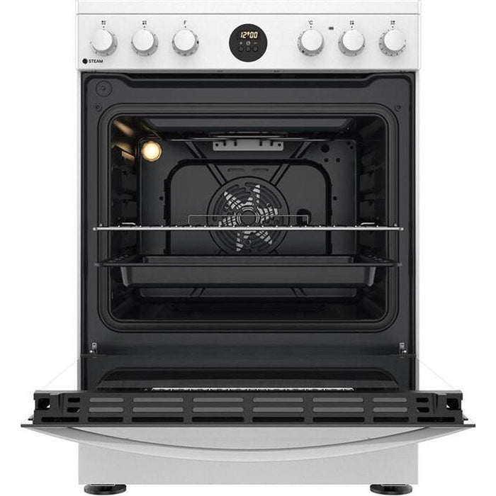 Electric cooker Indesit IS67V8CHW/E***, White, Ceramic