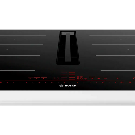 Induction hob with built-in ventilation BOSCH PXX801D67E 80 cm flush mount - Плотове<<<BOSCH