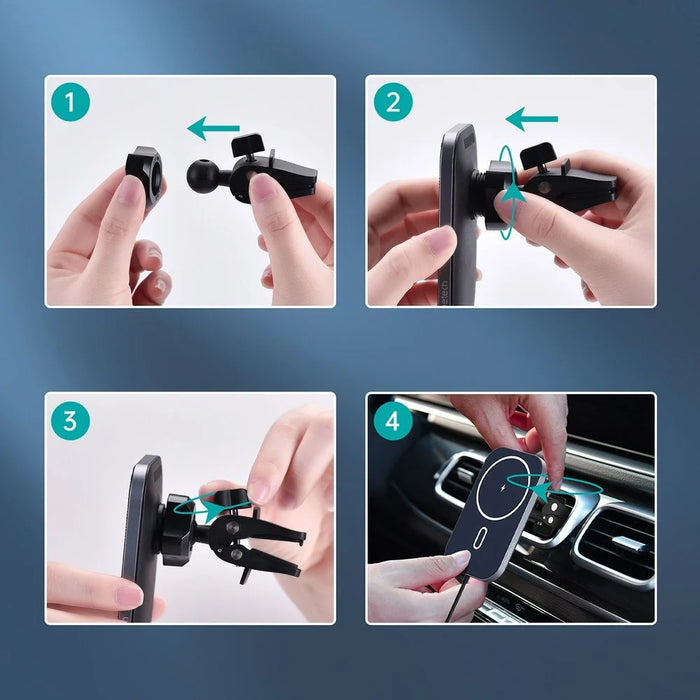 Inductive charger with handle Choetech T200-f (black) - Wireless chargers<<<Chargers<<<GSM