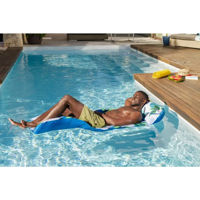 INFLATABLE MATTRESS 183X73CM WITH TEXTILE BESTWAY 43731 - For swimmingZOG-DOP<<<(Games and toys) Garden