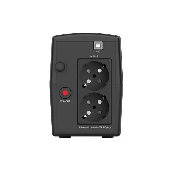 Infosec INF_661062 Backup Power Supply UPS X1+ 700 700VA 360W 2× FR/Schuko - UPSZSI-UPS<<<Emergency power