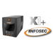 Infosec UPS X1+ 1000 Backup Power Supply 1000VA 500W 2× FR/Schuko - UPSZSI-UPS<<<Emergency power systemZSI<<<ActionPL
