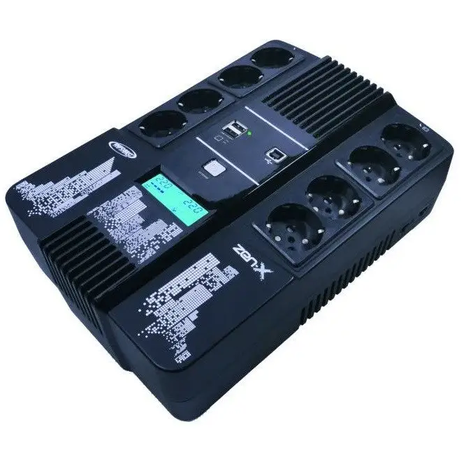 Infosec Zen-X 1000 uninterruptible power supply (UPS) Line-Interactive 1 kVA 600 W 8 AC outlet(s)