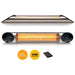 INFRARED HEATER VEITO BLADE 2000 SILVER TIMER 2000.0 W - Инфрачервени отоплители<<<Отопление Охлаждане и