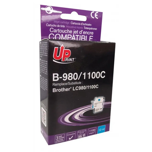 INKTEC ink tank Brother LC1100C/980C/67C/65C/61C/38C Blue - Касети за струйни принтери<<<Принтери скенери и