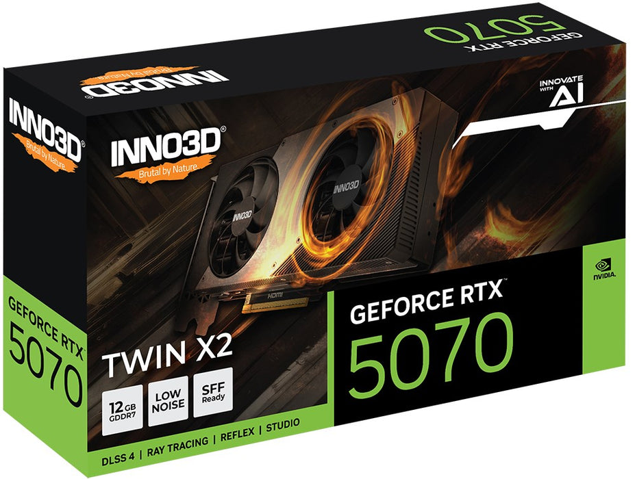 Inno3D GeForce RTX 5070 12GB GDDR7 Twin X2