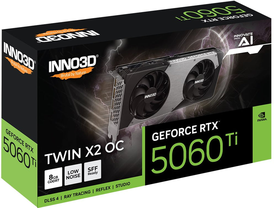 INNO3D GeForce RTX 5060 Ti TWIN X2 OC NVIDIA 8 GB GDDR7