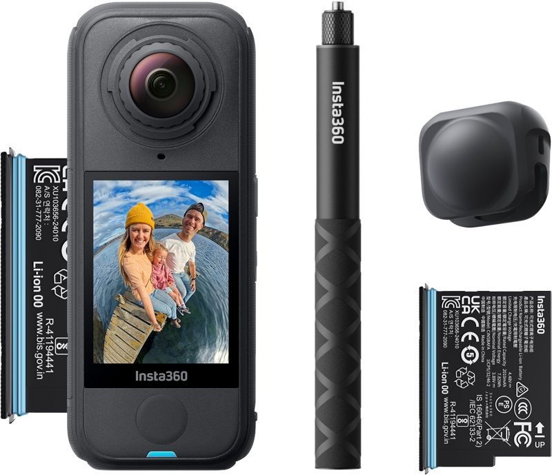 Insta360 X4 Air Action Camera 8K Starter Bundle Black EU