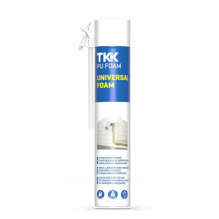 INSTALLATION HAND FOAM TKK PU FOAM UNIVERSAL - Монтажна пяна<<<Уплътнители и фуги<<<Строителни материали<<<Praktiker