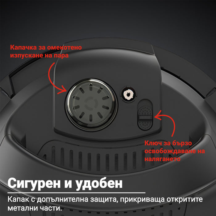 MULTICOOKER INSTANT POT PRO 5.7L, HERMETIC