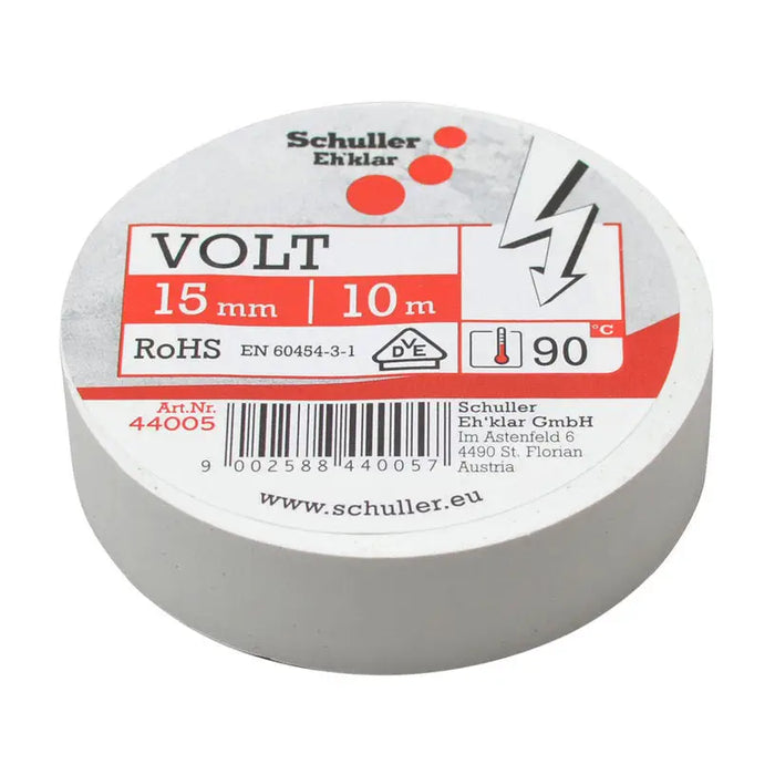 INSULATING TAPE 10 M/15 MM VDE SCHULLER - Изолационни материали<<<Електроматериали<<<Строителни