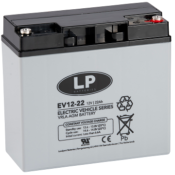INTACT EV12-22 E-BIKE 12V 22AH