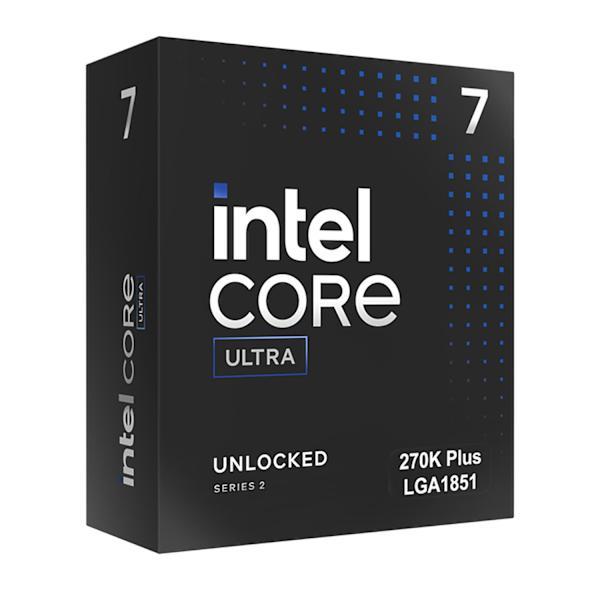 Processor Intel Core Ultra 7 270K Plus, 24 Cores 3.7 GHz, 40MB, 125W, LGA1851, BOX