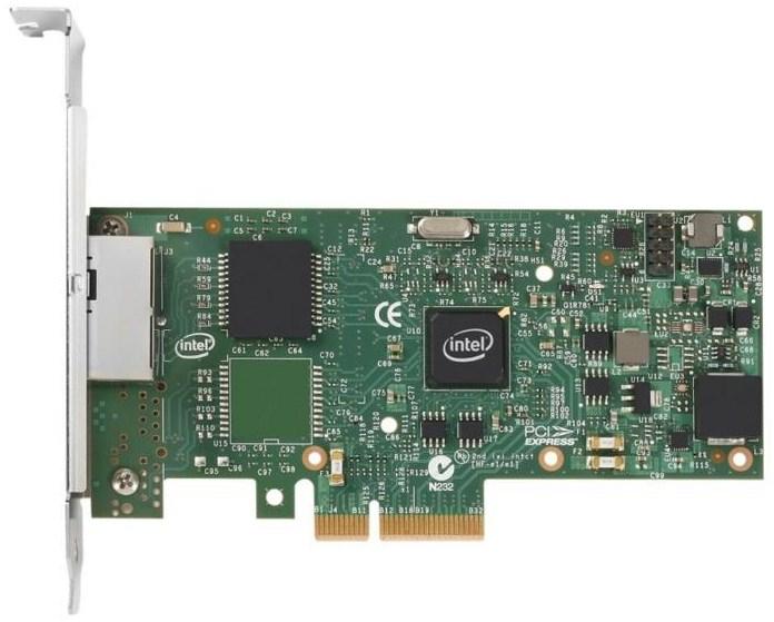 Network card Intel I350-T2V2, Dual Gigabit Server Adapter PCI-Ex 10/100/1000, 2xRJ45