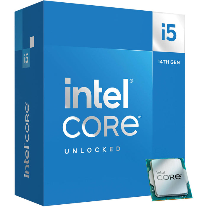 Processor Intel Raptor Lake i5-14600KF, 14 Cores, 3.5 GHz, 24MB, 125W, LGA1700, BOX